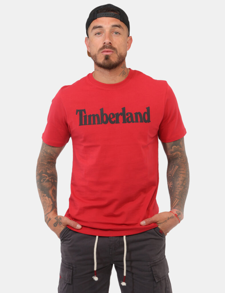T-shirt Timberland Rossa