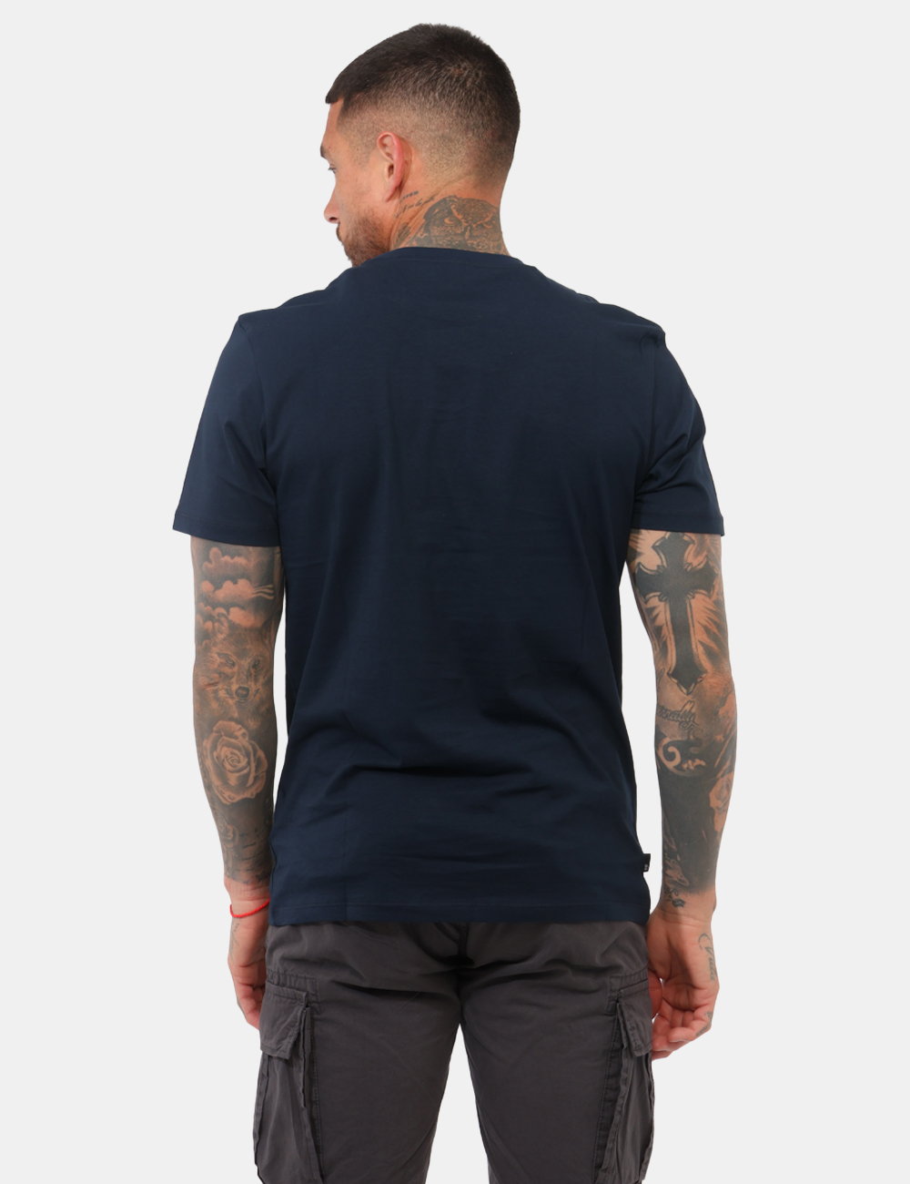A2C6S-OB_DARK-SAPPHIRE-DARK-DENIM_PE26_2 T-shirt Timberland Blu - T-shirt TIMBERLAND Blu da uomo Decisa ma equilibrata, la T-shirt TIMBERLAND Blu è il capo ideale pe