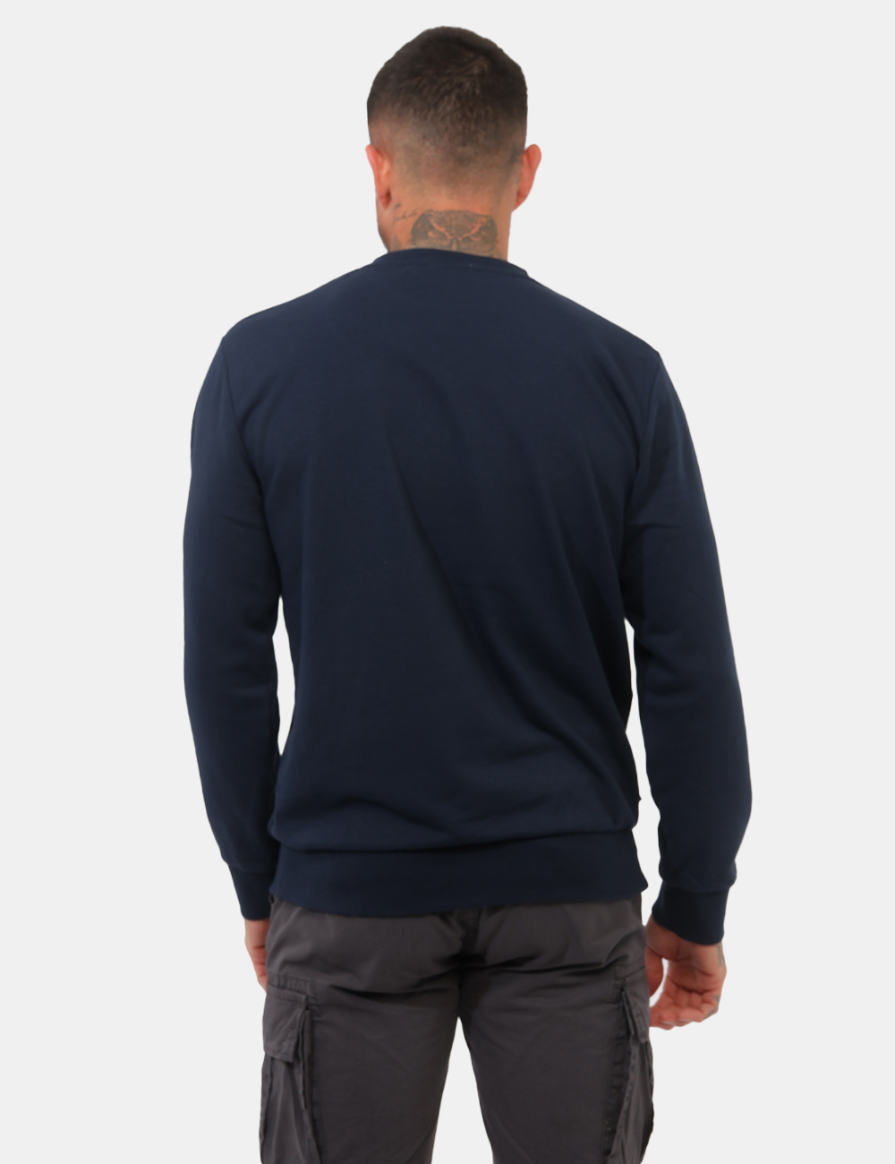 A6CWC-OB_DARK-SAPPHIRE_PE26_2 Felpa Timberland Blu - Felpa TIMBERLAND Blu da uomo Versatile e confortevole, la Felpa TIMBERLAND Blu è il capo ideale per a