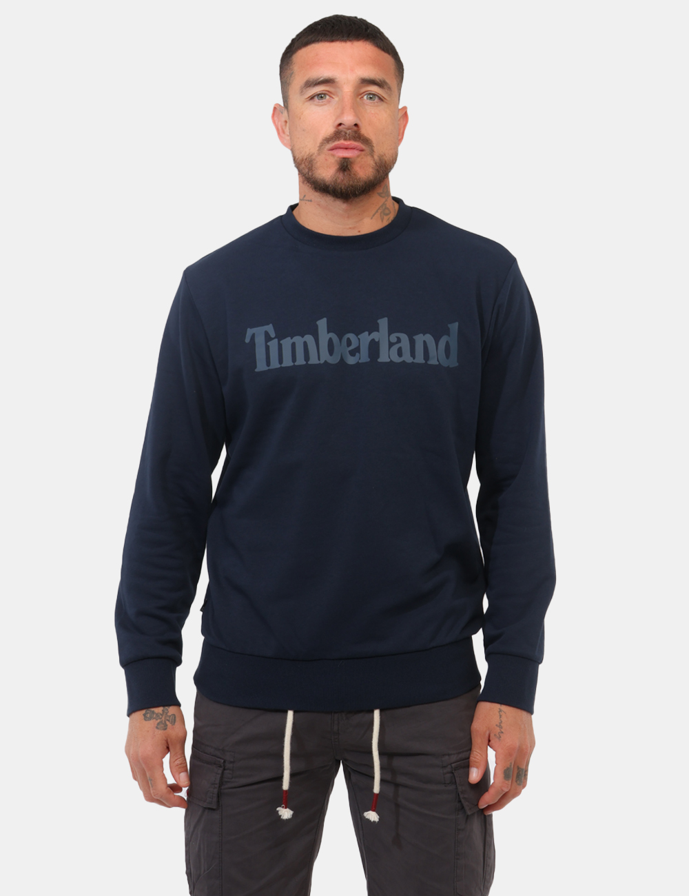 A6CWC-OB_DARK-SAPPHIRE_PE26_5 Felpa Timberland Blu - Felpa TIMBERLAND Blu da uomo Versatile e confortevole, la Felpa TIMBERLAND Blu è il capo ideale per a