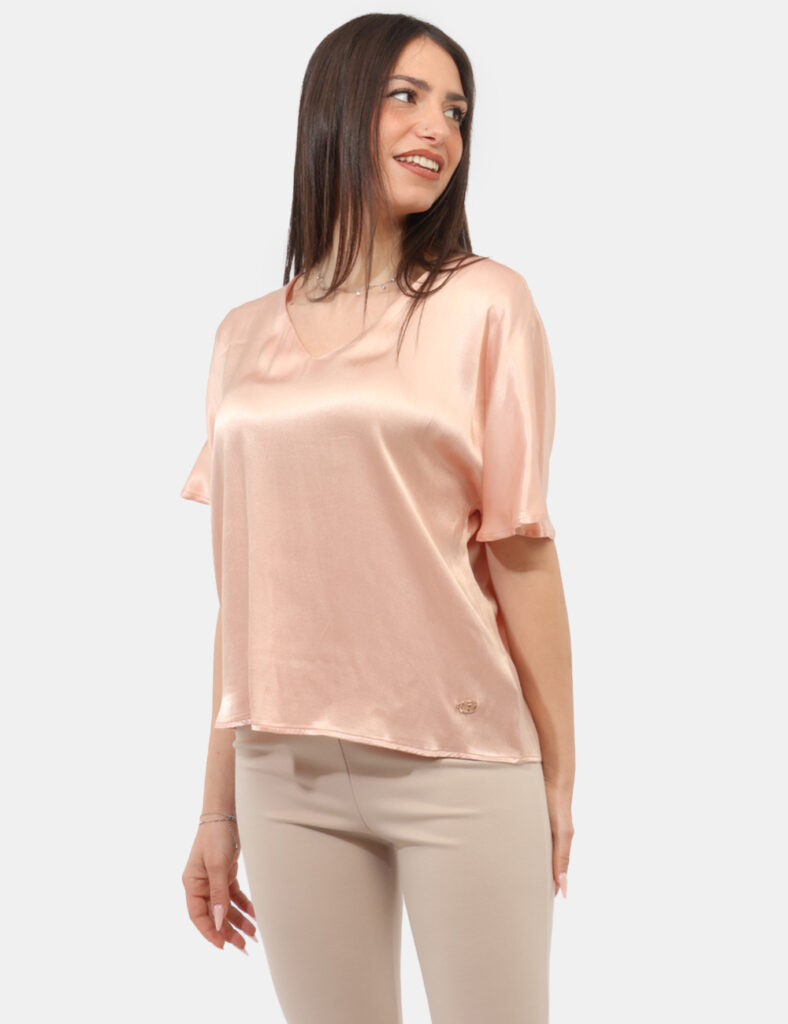 Abbigliamento donna scontato - Camicia Yes Zee Rosa