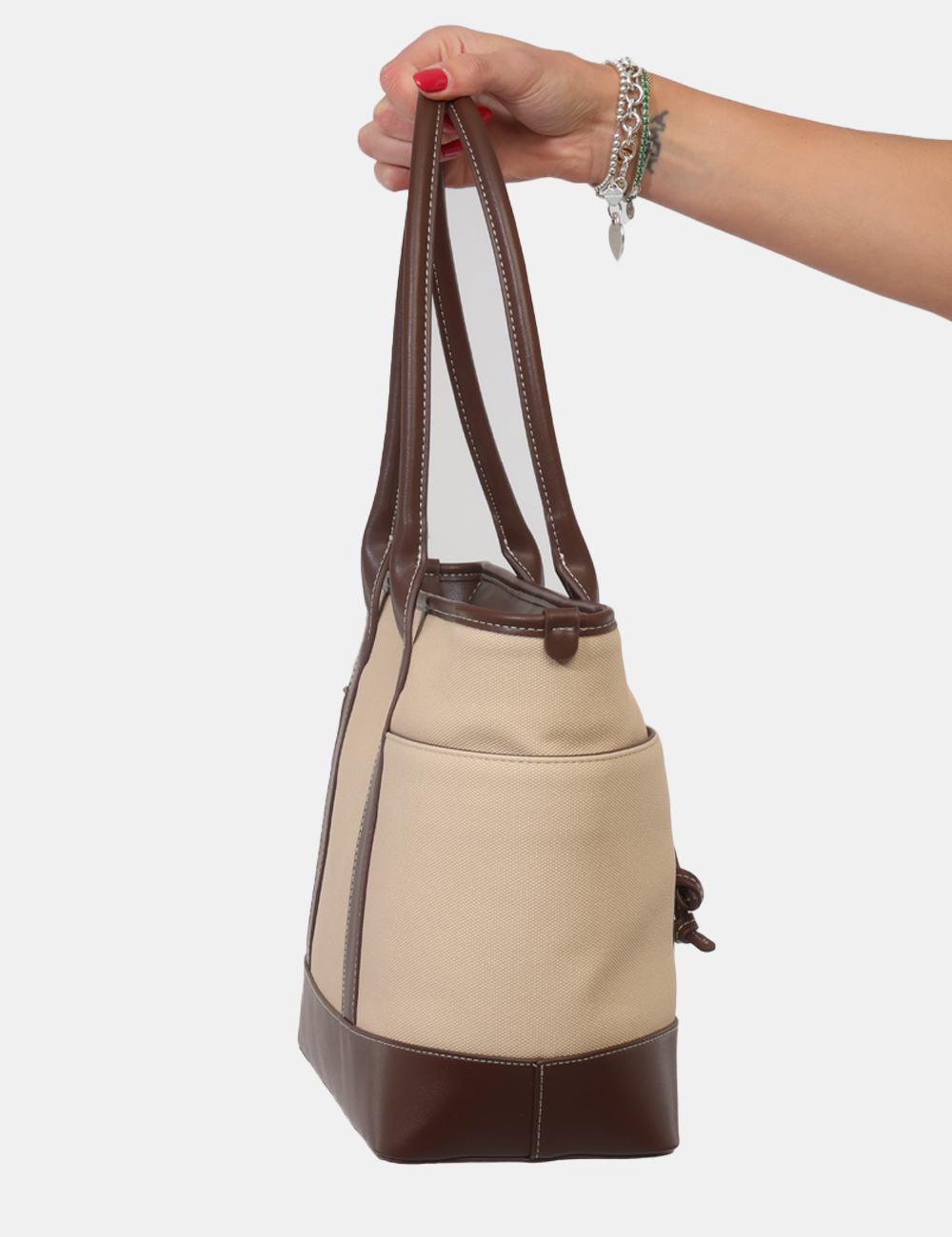 C3MB1005-OB_MORO-BEIGE_PE26_4 Borsa Cafe`Noir Beige - Borsa CAFeNOIR Beige da donna Elegante, versatile e perfetta per accompagnarti in ogni momento dell
