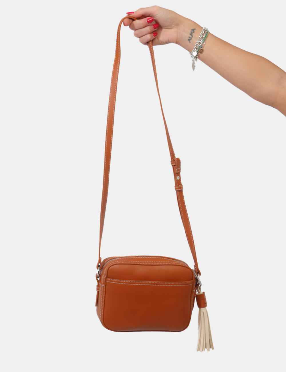 C3NA1004-OB_CUOIO_PE26_3 Borsa Cafe`Noir Marrone - Borsa CAFeNOIR Marrone da donna Compatta, raffinata e perfetta per accompagnarti con leggerezza d