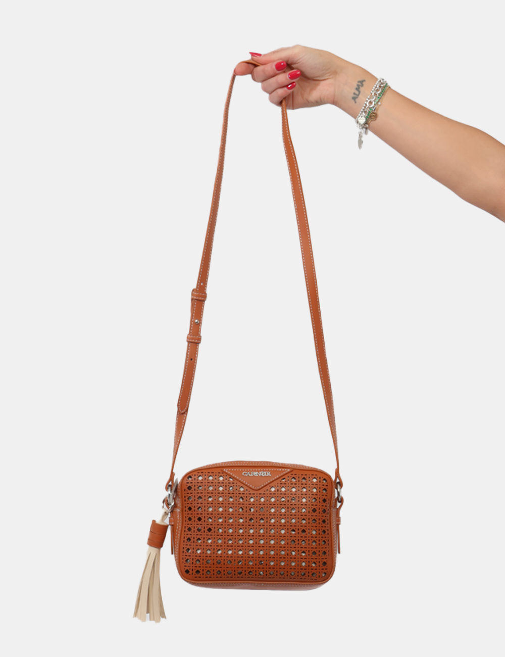 C3NA1004-OB_CUOIO_PE26_5 Borsa Cafe`Noir Marrone - Borsa CAFeNOIR Marrone da donna Compatta, raffinata e perfetta per accompagnarti con leggerezza d