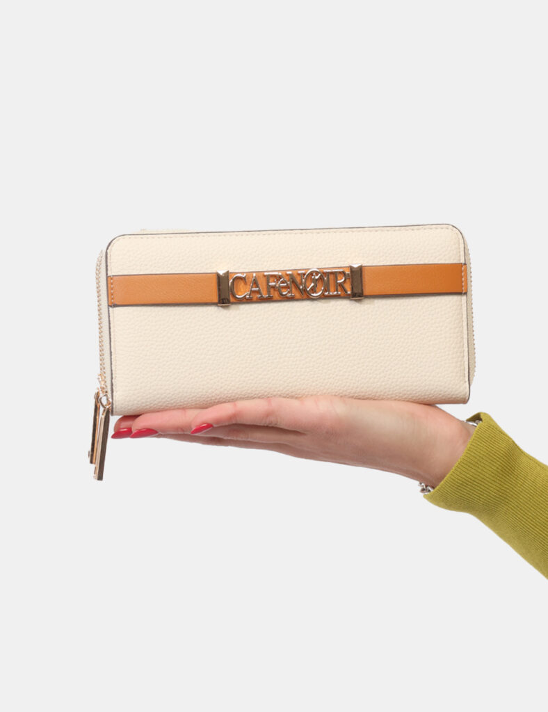Accessori da donna - Portafoglio Cafe`Noir Beige