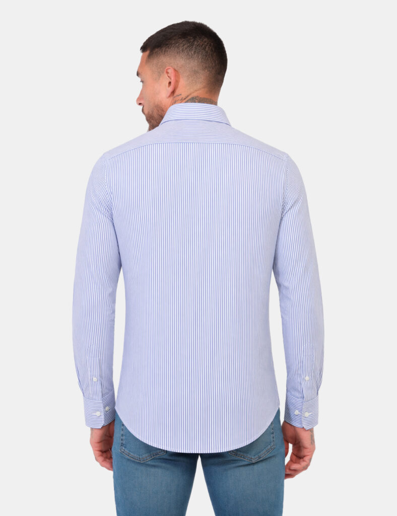 Camicia Zero Iron Plus Blu - Camicia ZERO IRON PLUS Blu da uomo Pratica, innovativa e sempre impeccabile, la Camicia ZERO IR