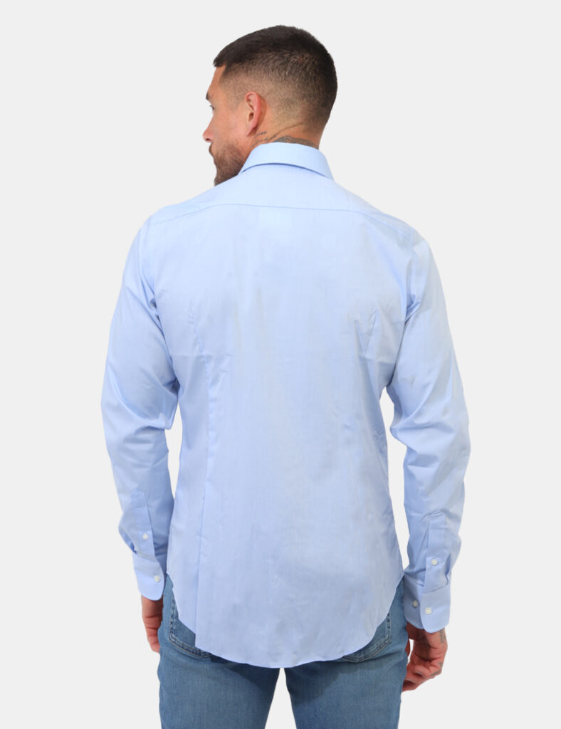 Camicia Zero Iron Plus Azzurro