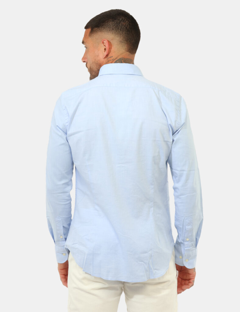 Camicia La Martina Azzurra - Camicia LA MARTINA Azzurra da uomo La Camicia LA MARTINA Azzurra è la scelta ideale per chi des