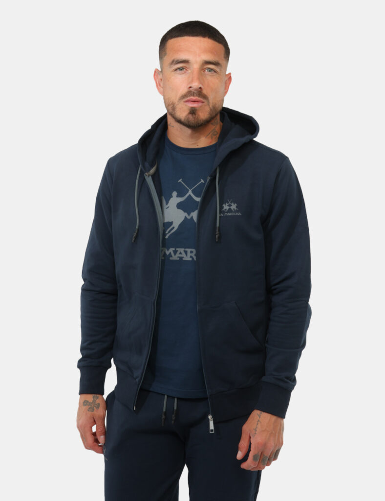Outlet felpa uomo scontata - Felpa La Martina Blu