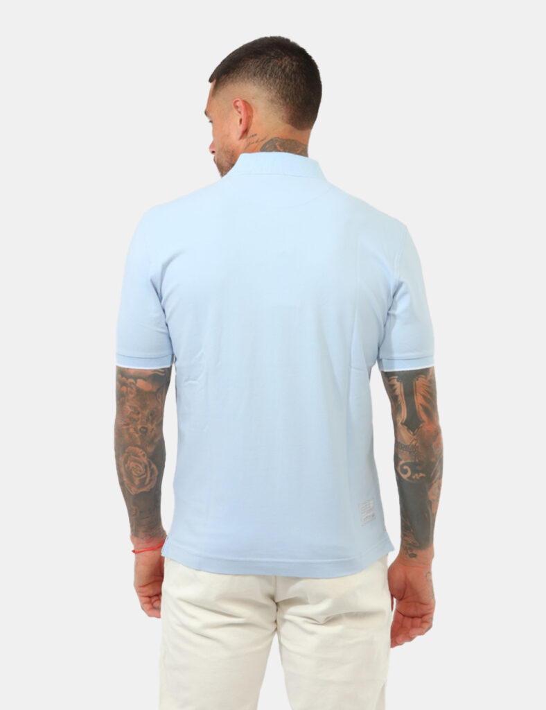 Outlet polo uomo scontata - Polo La Martina Azzurra