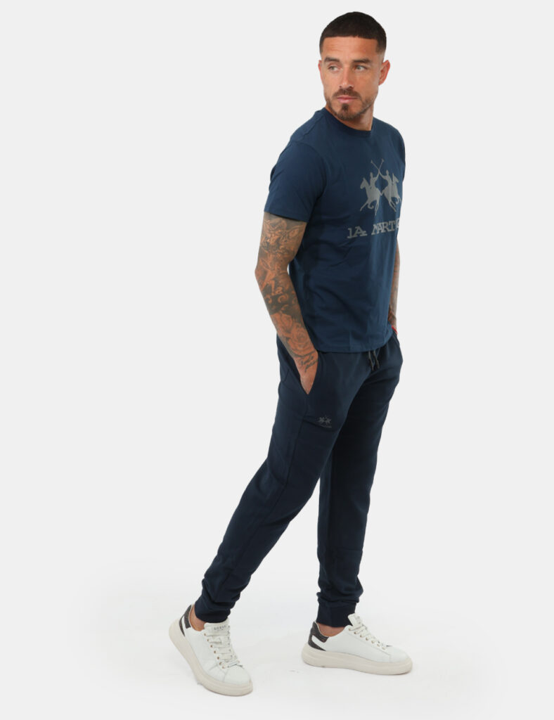 Pantalone della tuta La Martina Blu - Pantalone della tuta LA MARTINA Blu da uomo Il Pantalone della tuta LA MARTINA Blu è i