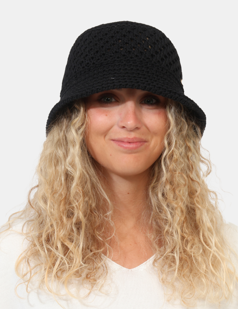 CEP0921SP-OB_BLACK_PE26_4 Cappello Concept83 Nero - Cappello CONCEPT83 Nero da donna Minimal, elegante e sempre attuale, il Cappello CONCEPT83 Nero è