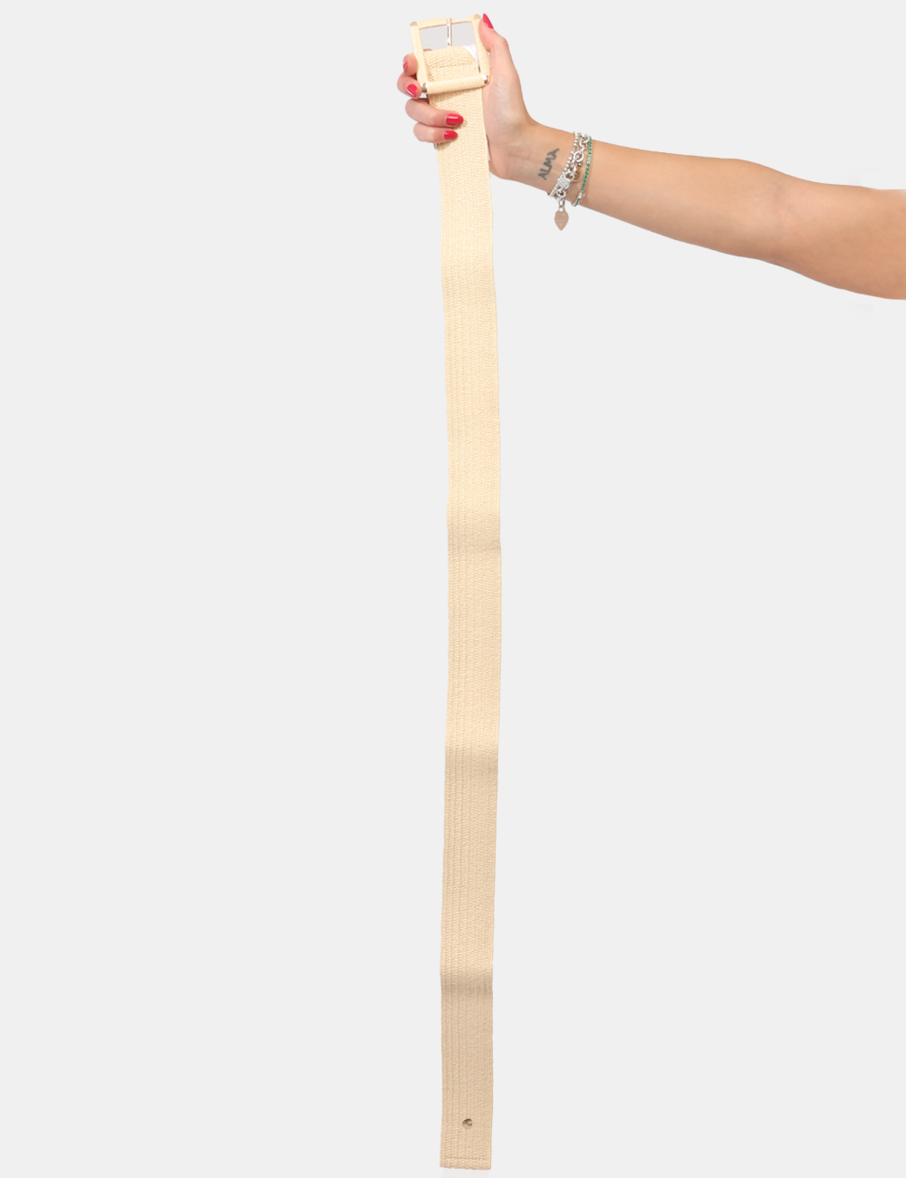 CN0102SP-OB_NATURAL_PE26_2 Cintura Concept83 Beige - Cintura CONCEPT83 Beige da donna Raffinata, versatile e perfetta per completare ogni look con disc