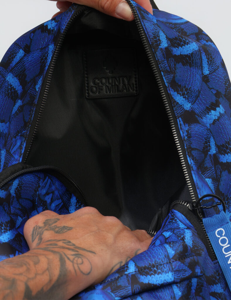 Zaino Marcelo Burlon County Of Milan Blu