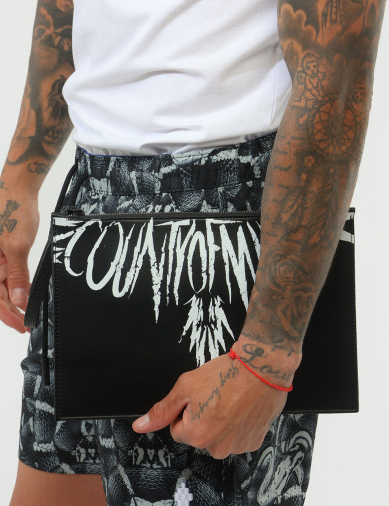 Bustina Marcelo Burlon County Of Milan Nera