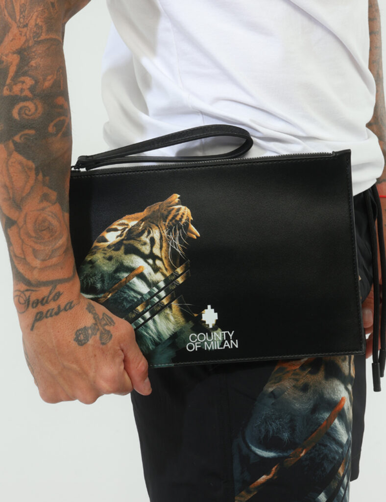 Bustina Marcelo Burlon County Of Milan Nera