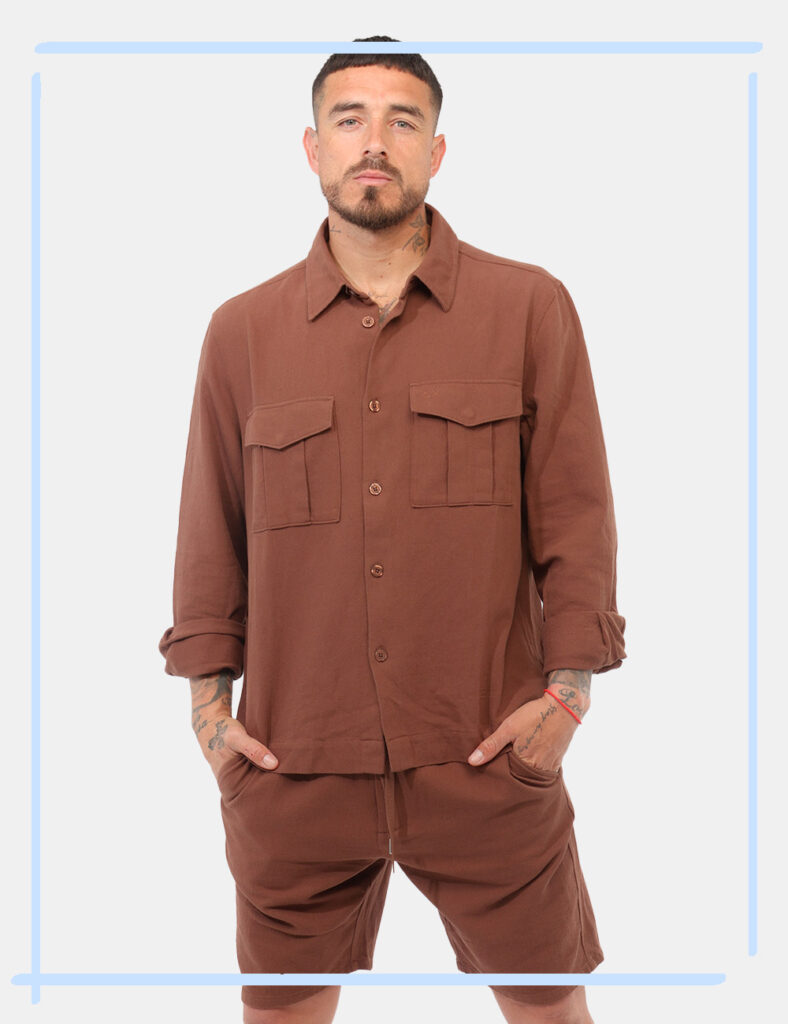 Campionari moda donna e uomo - Bermuda Sun68 Marrone tg.L