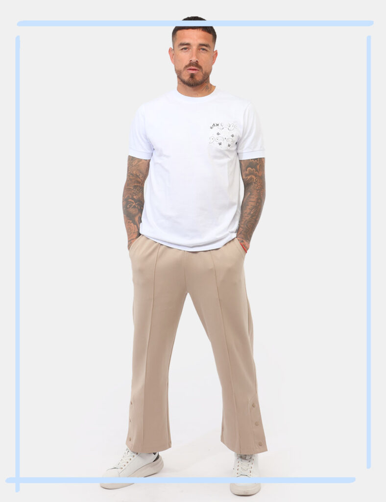 Pantalone Sun68 Beige tg.L - Pantalone SUN68 Beige da uomo Versatile, contemporaneo e pensato per il massimo comfort quotidi