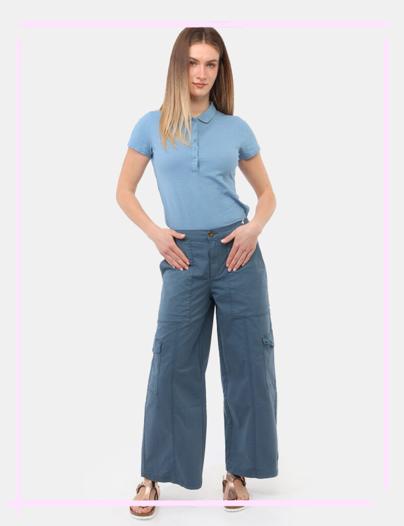 Abbigliamento donna scontato - Pantalone Sun68 Blu tg.M