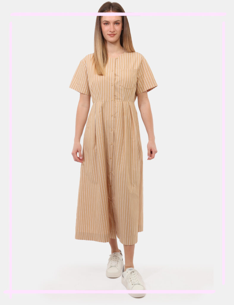 Abbigliamento donna scontato - Vestito Sun68 Beige tg.M