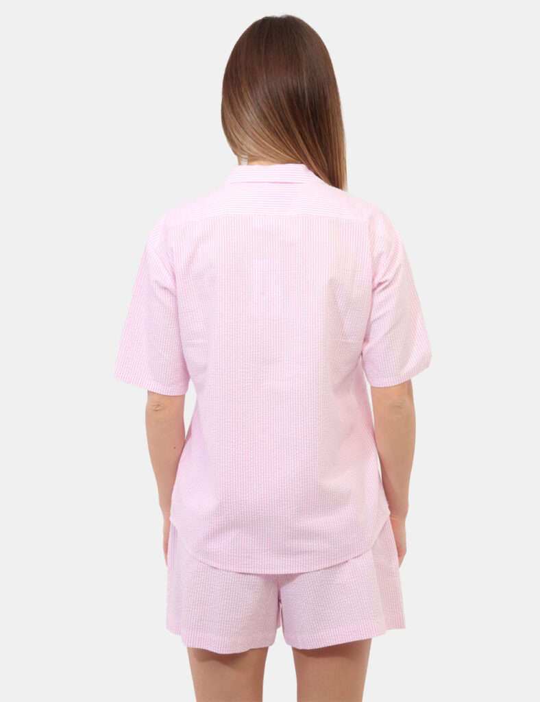 Abbigliamento donna scontato - Camicia Sun68 Rosa tg.M