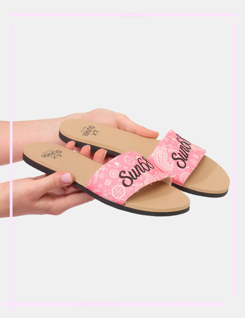 Ciabatte Sun68 Rosa tg.38 - Ciabatte SUN68 Rosa da donna tg.38 Lasciati conquistare dal comfort e dallo stile essenziale del