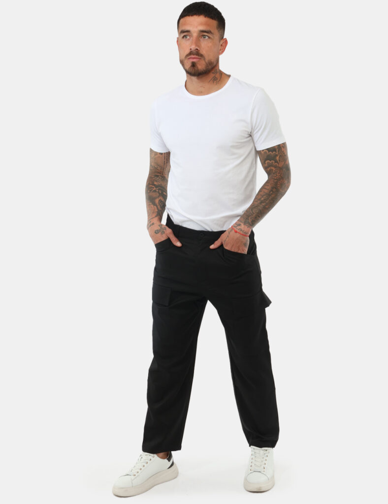 Outlet pantaloni uomo scontati - Pantaloni Goha Neri