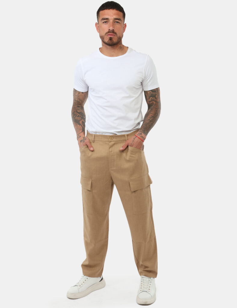 Pantaloni Goha Beige