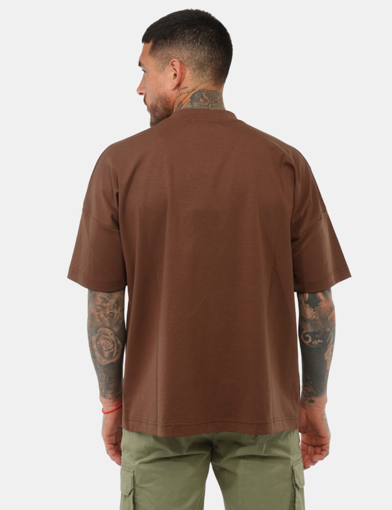 Abbigliamento da uomo Goha - T-shirt Goha Marrone