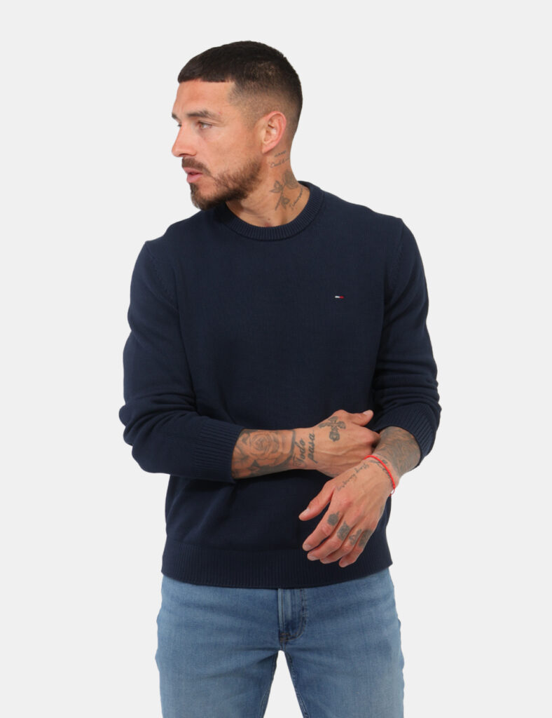 Maglioni Tommy Hilfiger da uomo scontati - Maglia Tommy Hilfiger Blu