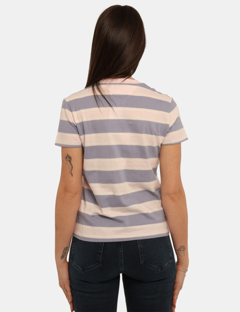 Abbigliamento donna scontato - T-shirt Tommy Hilfiger Rosa