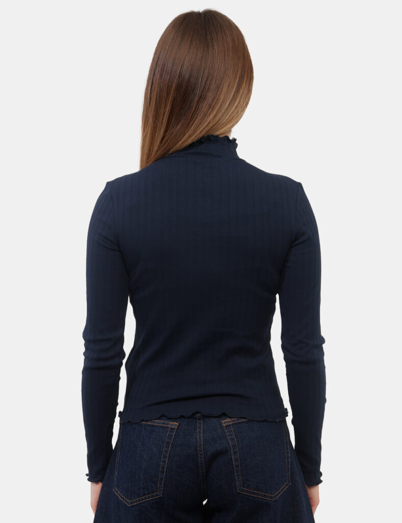 Maglia a manica lunga da donna - Maglia Tommy Hilfiger Blu