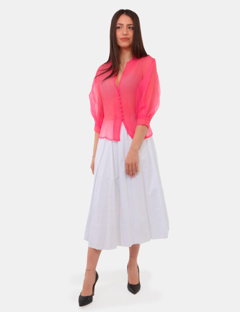 Gonna donna scontata - Gonna Rue De Clerie Bianca