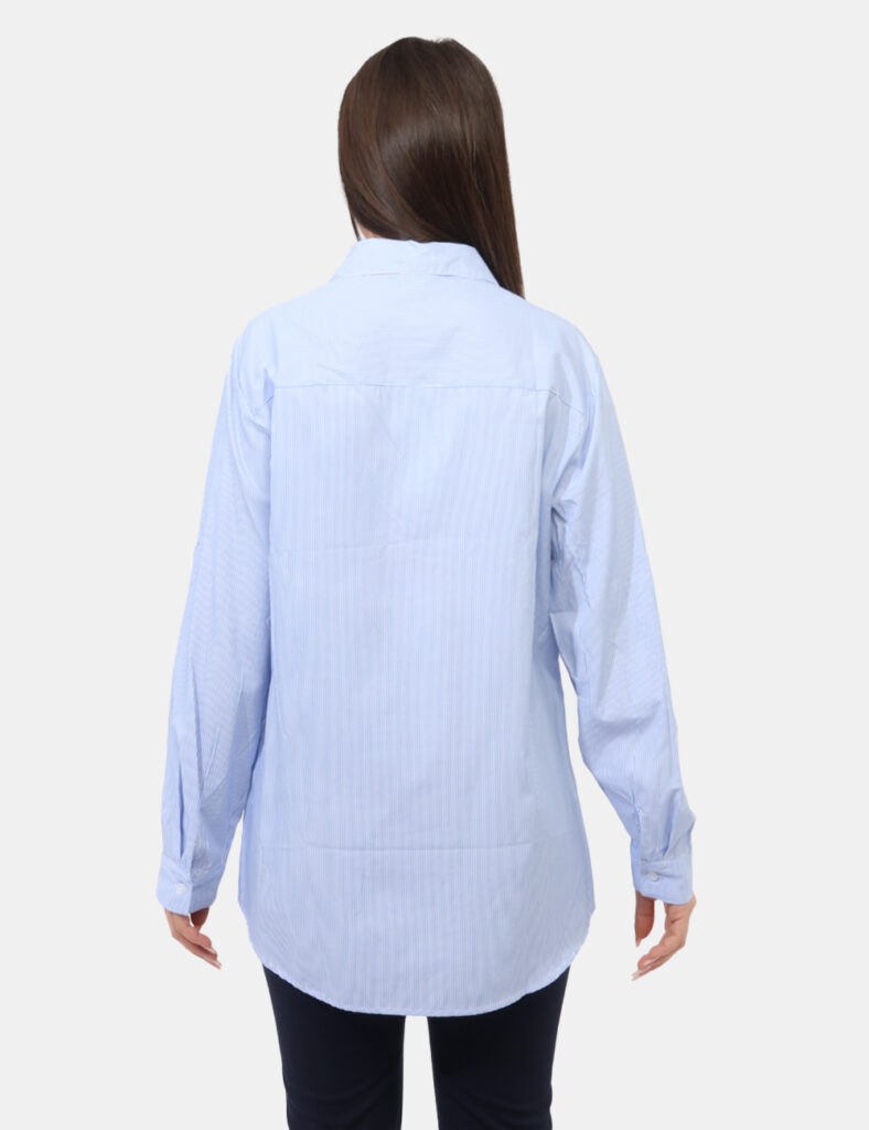 Abbigliamento donna scontato - Camicia Rue De Clerie Azzurra