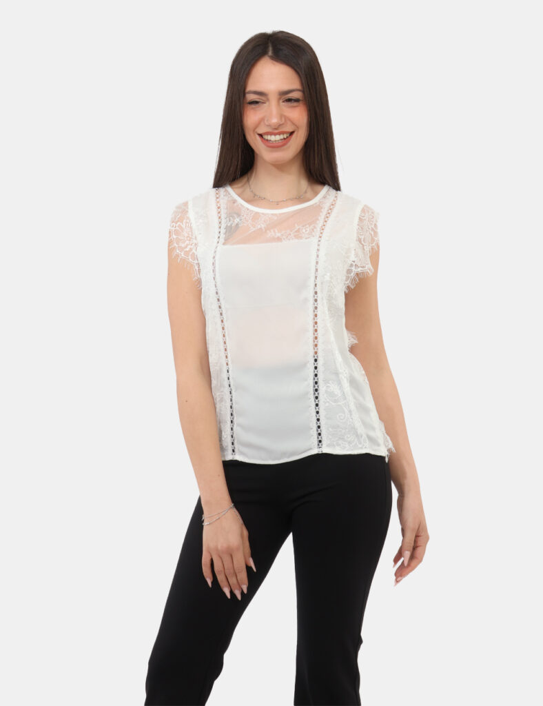 Outlet Rue De Clerie - Top Rue De Clerie Bianco