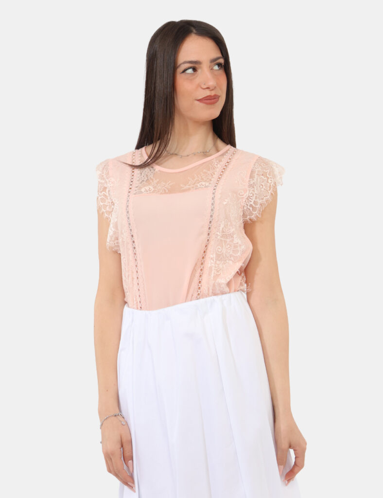 Abbigliamento donna scontato - Top Rue De Clerie Rosa