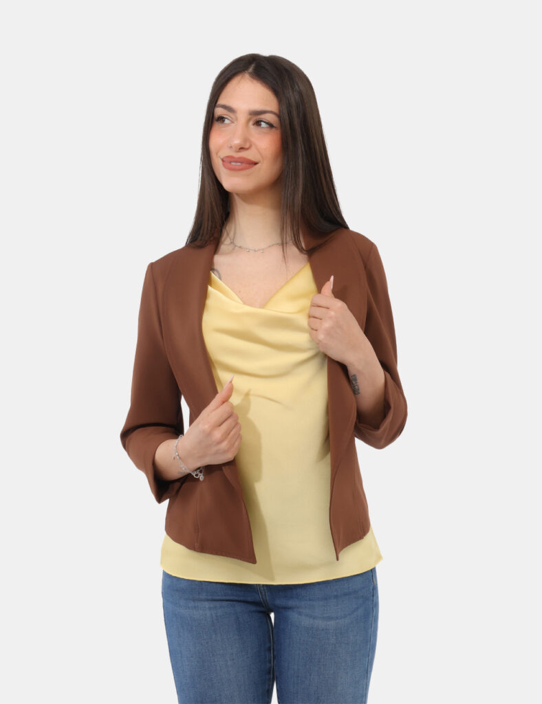 Outlet Rue De Clerie - Blazer Rue De Clerie Marrone