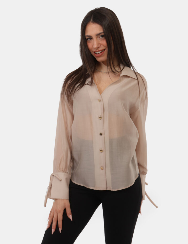 Outlet Rue De Clerie - Camicia Rue De Clerie Beige
