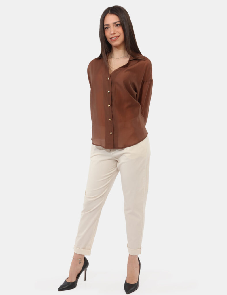 Abbigliamento donna scontato - Pantalone Rue De Clerie Beige