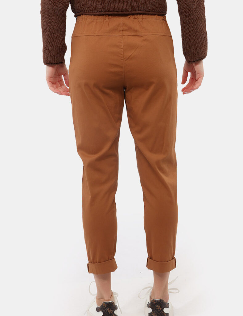 Abbigliamento donna scontato - Pantalone Rue De Clerie Marrone