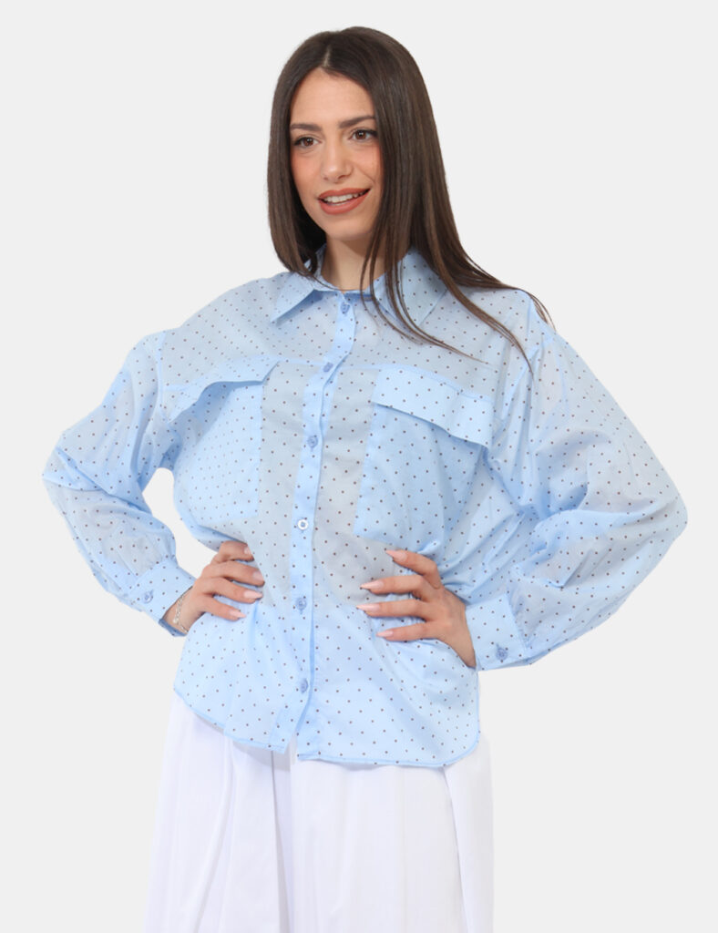 Outlet Rue De Clerie - Camicia Rue De Clerie Azzurra