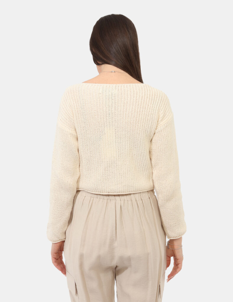 Outlet Rue De Clerie - Cardigan Rue De Clerie Beige