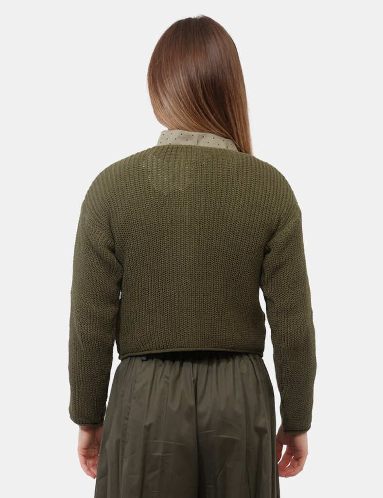 Abbigliamento donna scontato - Cardigan Rue De Clerie Verde