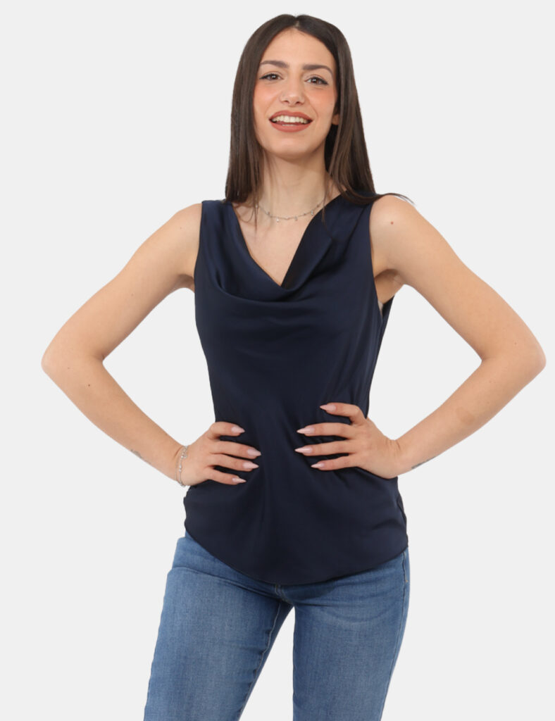 Abbigliamento donna scontato - Top Rue De Clerie Blu