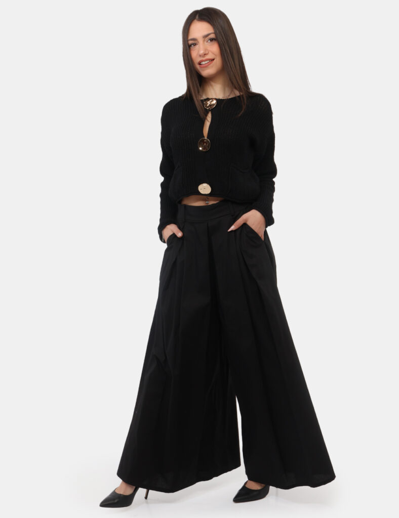 Pantalone Rue De Clerie Nero - Pantalone RUE DE CLERIE Nero da donna Comodo, contemporaneo e incredibilmente versatile, il P