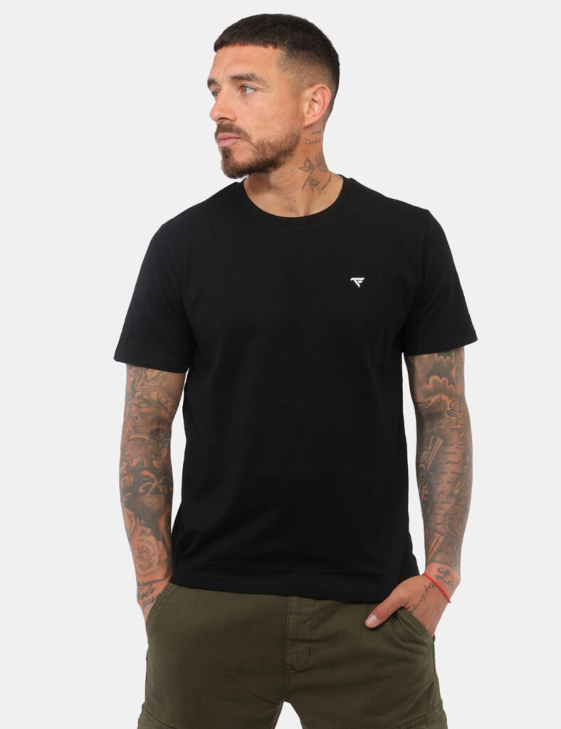 T-shirt uomo scontata - T-shirt Fred Mello Nera