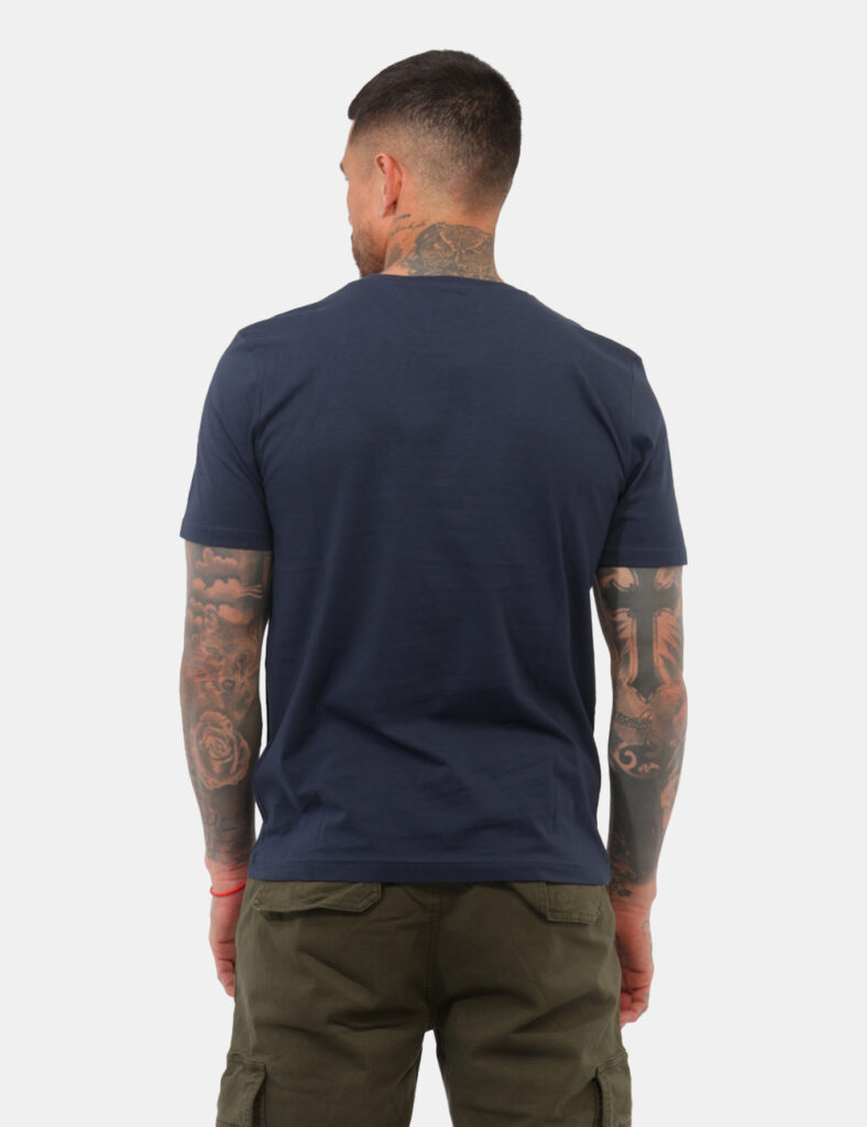 T-shirt uomo scontata - T-shirt Fred Mello Blu