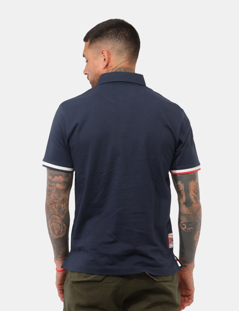 FM26S18QC-SB_BLUE_PE26_2 Polo Fred Mello Blu - Polo FRED MELLO Blu da uomo La Polo FRED MELLO Blu è il capo ideale per chi desidera un look curato ma