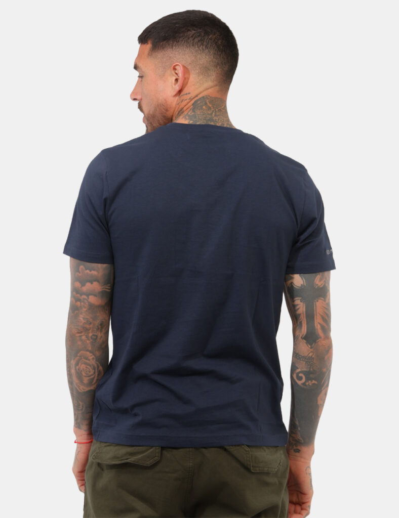 T-shirt uomo scontata - T-shirt Fred Mello Blu