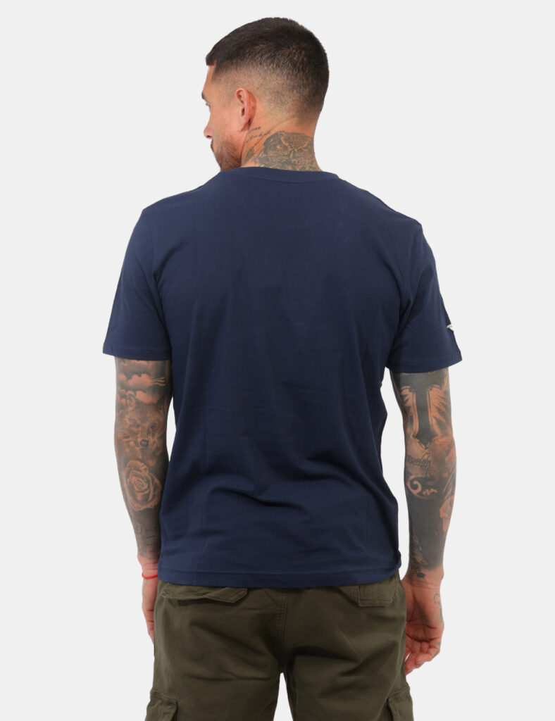 T-shirt Fred Mello Blu - T-shirt FRED MELLO Blu da uomo La T-shirt FRED MELLO Blu è il capo perfetto per chi desidera unire